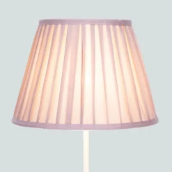 Raye Fig Pleated Taper Silk Shade - 30cm 12 Raye Fig Pleated Taper Silk Shade - 30cm -Chic Lighting Store 13139391 2084900556728089