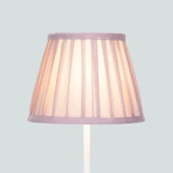 Raye Fig Pleated Taper Silk Shade - 20cm 10 Raye Fig Pleated Taper Silk Shade - 20cm -Chic Lighting Store 13139393 1674900556007315