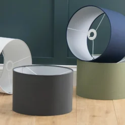 Clyde Sage Drum Shade - 30cm -Chic Lighting Store 13139395 4194944147996594