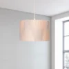 Raye Champagne Drum Pleated Silk Shade - 30cm 2 Raye Champagne Drum Pleated Silk Shade - 30cm -Chic Lighting Store 13139396 1504900555254306