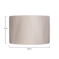 Raye Champagne Drum Pleated Silk Shade - 30cm 14 Raye Champagne Drum Pleated Silk Shade - 30cm -Chic Lighting Store 13139396 1594900555354710