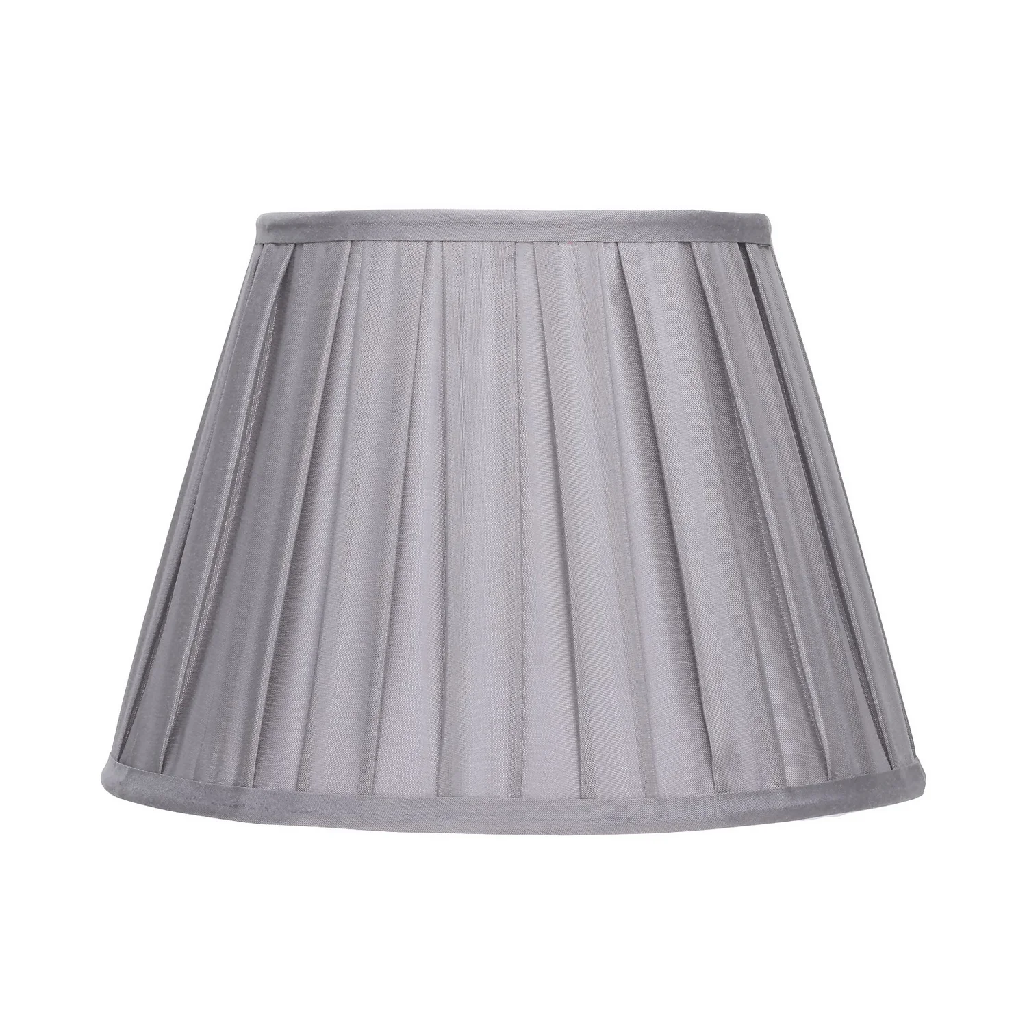 Raye Dove Pleated Taper Silk Shade - 30cm 4 Raye Dove Pleated Taper Silk Shade - 30cm - Image 2