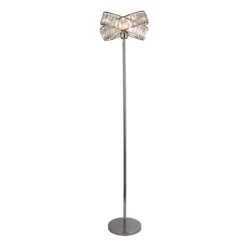 Dita 2 Band Chrome Floor Lamp -Chic Lighting Store 13157967 9444911165054258