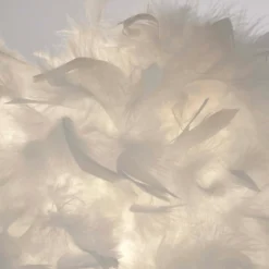 Hattie Feather Floor Lamp - White -Chic Lighting Store 13157970 1534958397136368