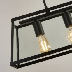 Bellevue 5 Light Industrial Pendant - Black 16 Bellevue 5 Light Industrial Pendant - Black -Chic Lighting Store 13157971 3654911164824980