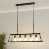 Bellevue 5 Light Industrial Pendant - Black 1 Bellevue 5 Light Industrial Pendant - Black -Chic Lighting Store 13157971 9765049847482615