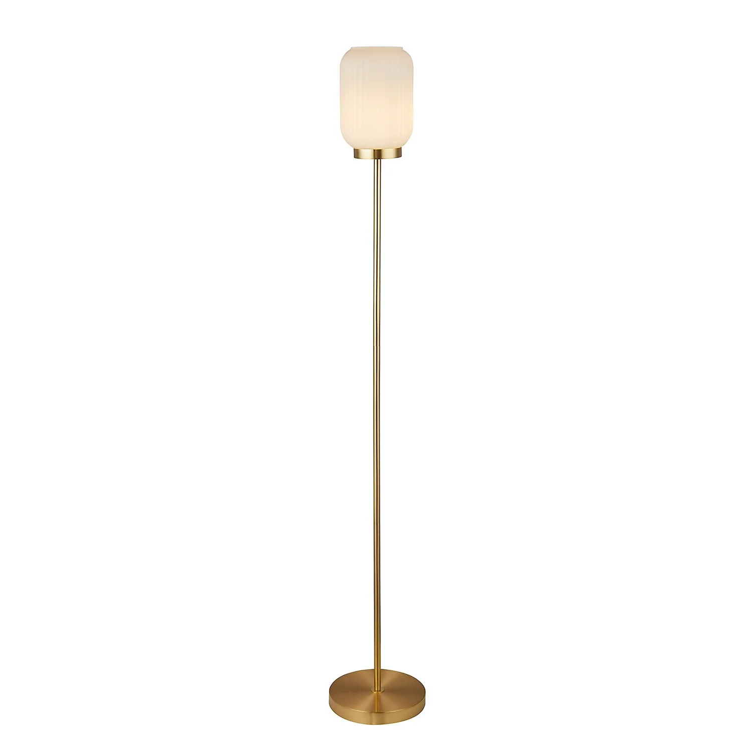Pearl Frosted Floor Lamp - White 4 Pearl Frosted Floor Lamp - White - Image 2