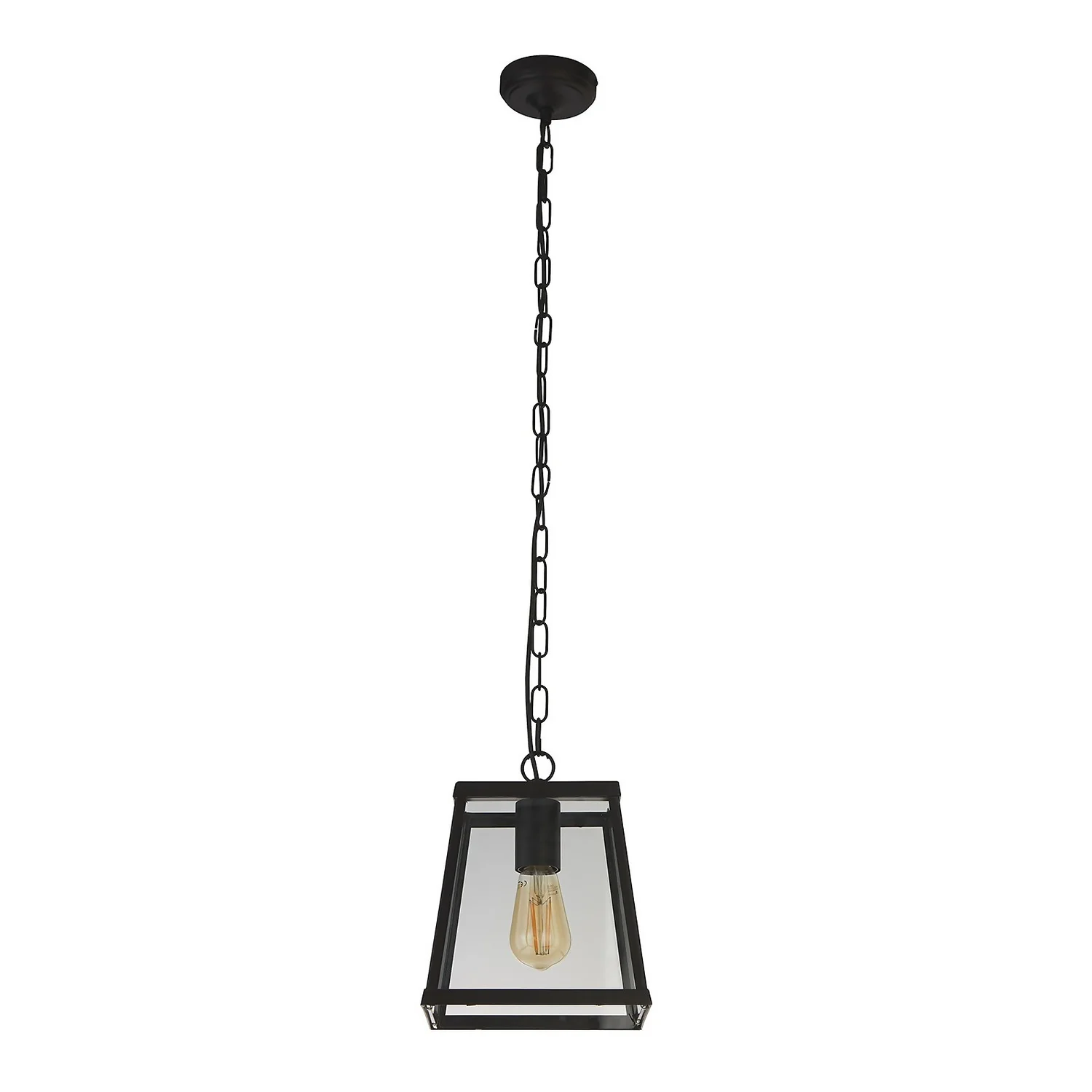 Bellevue 1 Light Industrial Pendant - Black 6 Bellevue 1 Light Industrial Pendant - Black - Image 4