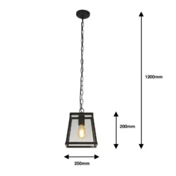Bellevue 1 Light Industrial Pendant - Black 14 Bellevue 1 Light Industrial Pendant - Black -Chic Lighting Store 13177664 1375009385270987