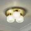Pearl Frosted 3 Light Flush Ceiling Light -Chic Lighting Store 13177665 1475007611870169