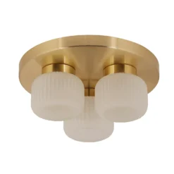 Pearl Frosted 3 Light Flush Ceiling Light -Chic Lighting Store 13177665 1574930128816102