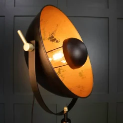 Kennedy Black & Gold Floor Lamp -Chic Lighting Store 13191218 1274958577165489