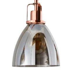 Decan 3 Light Diner Pendant - Smoke & Copper 10 Decan 3 Light Diner Pendant - Smoke & Copper -Chic Lighting Store 13208313 6314896913283880
