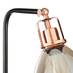 Decan Floor Lamp - Smoke & Copper -Chic Lighting Store 13208319 3694896913348326