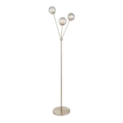 Orb 3 Light Floor Lamp - Nickel Smoke 9 Orb 3 Light Floor Lamp - Nickel Smoke -Chic Lighting Store 13208323 1814896913425846