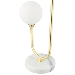 House Beautiful Delta Marble Table Lamp - Brass & Opal 10 House Beautiful Delta Marble Table Lamp - Brass & Opal -Chic Lighting Store 13208324 2024927260625350