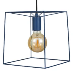 Edge 1 Light Pendant - Navy -Chic Lighting Store 13208329 1104896913761054