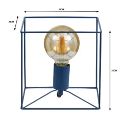 Edge Table Lamp - Navy -Chic Lighting Store 13208331 1974909895487552