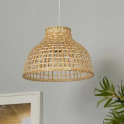 Belle Bamboo Woven Light Shade - Medium 10 Belle Bamboo Woven Light Shade - Medium -Chic Lighting Store 13222273 4595042044270410