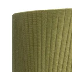 Raye Olive Drum Pleated Silk Shade - 45cm -Chic Lighting Store 13222472 7114901095660740