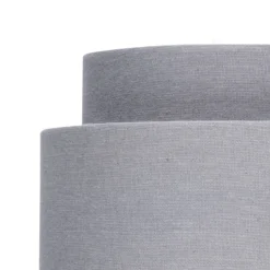 Finn Tier Drum Flint Linen Shade - 25cm 13 Finn Tier Drum Flint Linen Shade - 25cm -Chic Lighting Store 13222475 1274901095692036