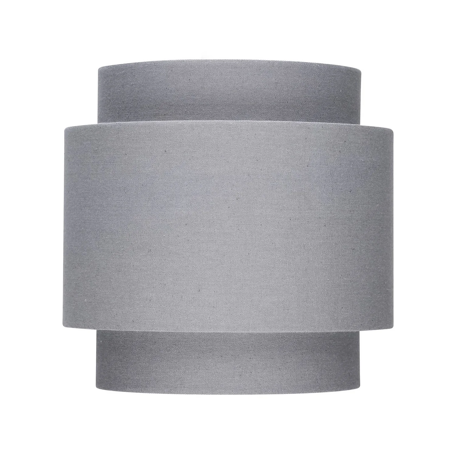 Finn Tier Drum Flint Linen Shade - 25cm 4 Finn Tier Drum Flint Linen Shade - 25cm - Image 2