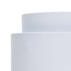 Finn Tier Drum Sky Blue Linen Shade - 25cm -Chic Lighting Store 13222480 1554901095897062