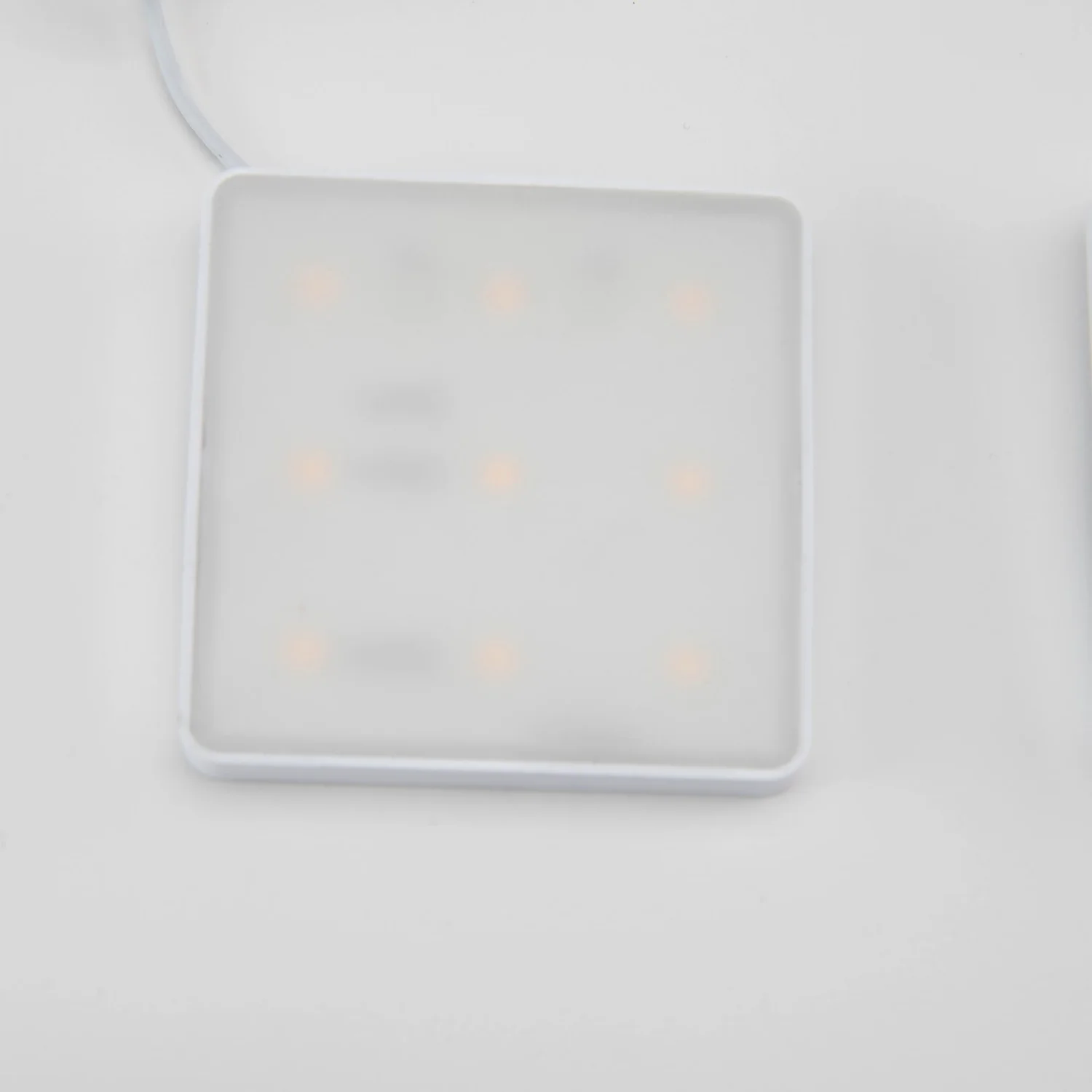 Set Of 4 LED Square Puck Lights 8 Set Of 4 LED Square Puck Lights - Image 6