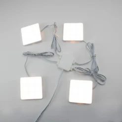 Set Of 4 LED Square Puck Lights 13 Set Of 4 LED Square Puck Lights -Chic Lighting Store 13239145 1225007595023432