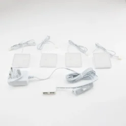 Set Of 4 LED Square Puck Lights 14 Set Of 4 LED Square Puck Lights -Chic Lighting Store 13239145 1595007595093920