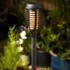Party Flame Effect Solar Garden Torch - 4 Pack -Chic Lighting Store 13280799 1675042101628214