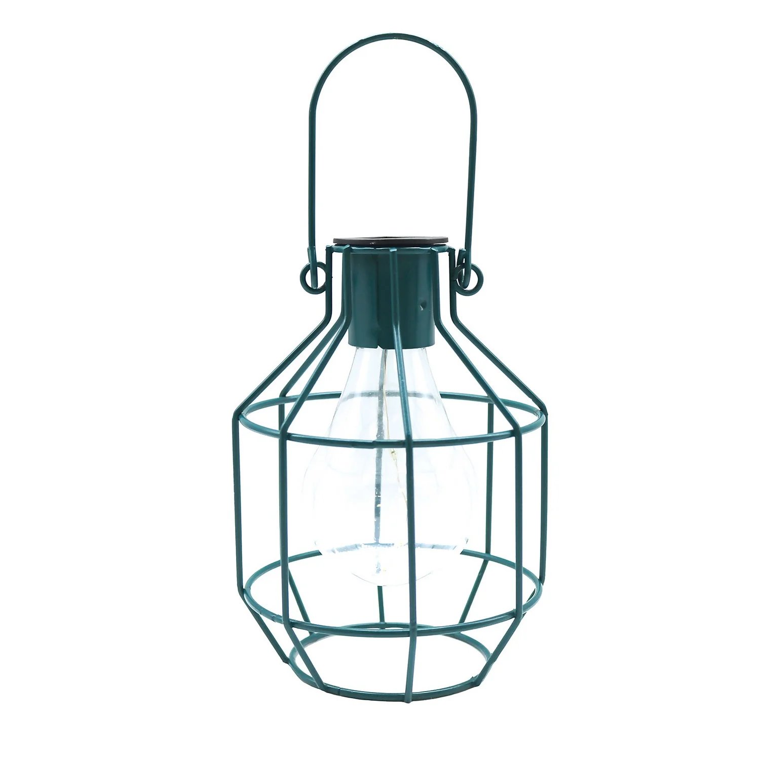 House Beautiful Firefly Solar Powered Caged Lantern 7 House Beautiful Firefly Solar Powered Caged Lantern - Image 5