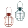 House Beautiful Firefly Solar Powered Caged Lantern 1 House Beautiful Firefly Solar Powered Caged Lantern -Chic Lighting Store 13280804 1935024504136615