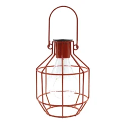 House Beautiful Firefly Solar Powered Caged Lantern 11 House Beautiful Firefly Solar Powered Caged Lantern -Chic Lighting Store 13280804 4234933436884788