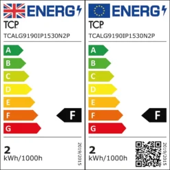 LED G9 2W, 20W Equivalent 2Pin Warm White 2pk 12 LED G9 2W, 20W Equivalent 2Pin Warm White 2pk -Chic Lighting Store 13327592 1164974940789830