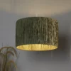 Raffia Easy Fit 35cm Shade - Sage 1 Raffia Easy Fit 35cm Shade - Sage -Chic Lighting Store 13445404 1265007901752906