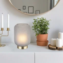 Pearl Frosted Table Lamp - Navy 17 Pearl Frosted Table Lamp - Navy -Chic Lighting Store 13445407 2075042048294196