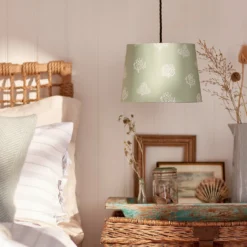 Country Living Salcombe Seaflower Patterned Lamp Shade - Laurel Green 14 Country Living Salcombe Seaflower Patterned Lamp Shade - Laurel Green -Chic Lighting Store 13445408 1114953139926984
