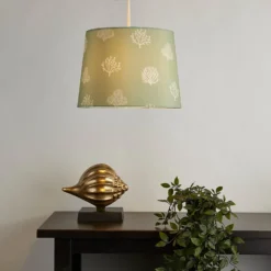 Country Living Salcombe Seaflower Patterned Lamp Shade - Laurel Green 15 Country Living Salcombe Seaflower Patterned Lamp Shade - Laurel Green -Chic Lighting Store 13445408 2014953139787061