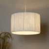 Raffia Easy Fit 35cm Shade - White 1 Raffia Easy Fit 35cm Shade - White -Chic Lighting Store 13445409 1095007901833516