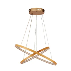 Malibu LED Double Ring Ceiling Pendant Light - Bamboo 15 Malibu LED Double Ring Ceiling Pendant Light - Bamboo -Chic Lighting Store 13445411 1545042050498641