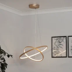 Malibu LED Double Ring Ceiling Pendant Light - Bamboo 17 Malibu LED Double Ring Ceiling Pendant Light - Bamboo -Chic Lighting Store 13445411 1705042050562130