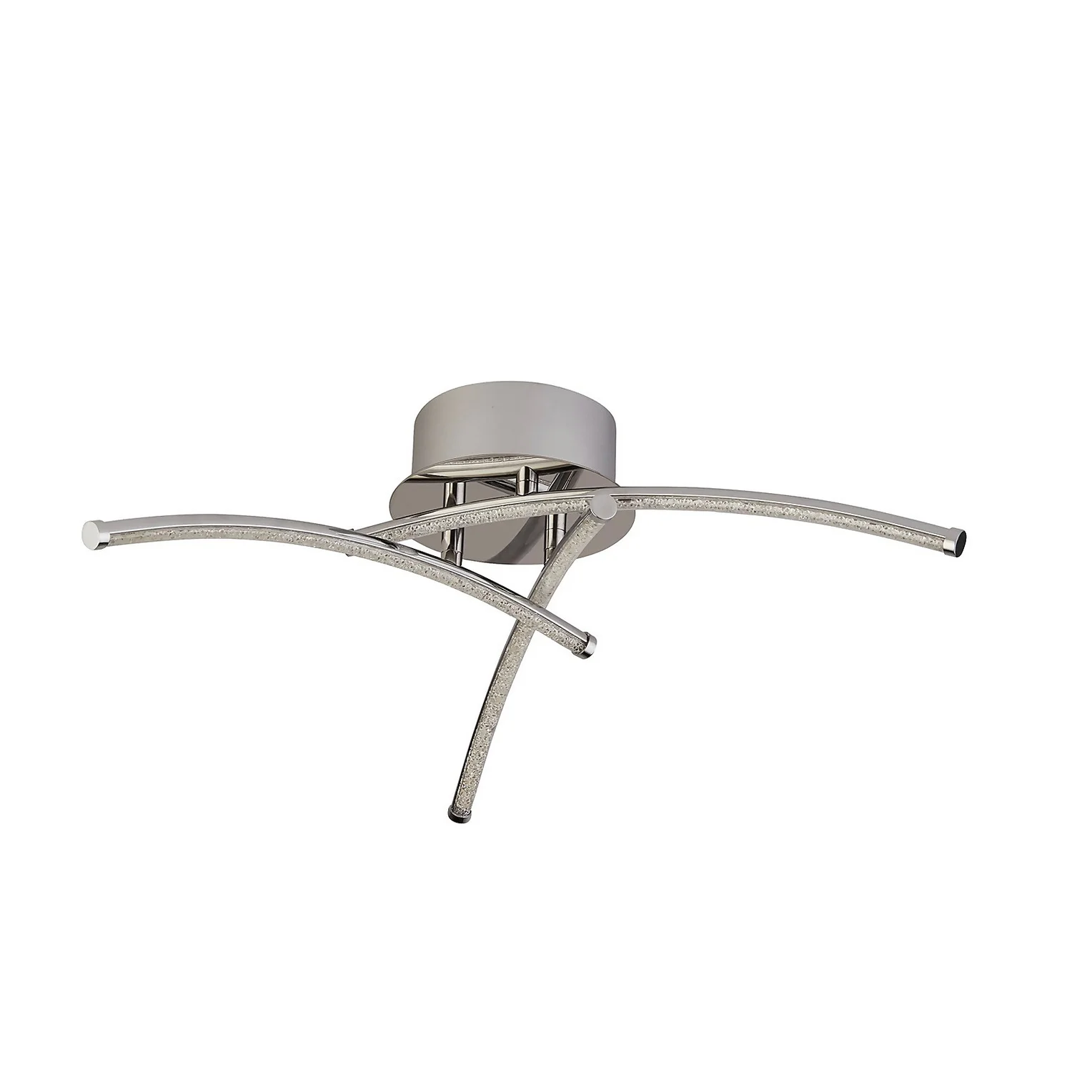 Atlanta 3 Light LED Flush Ceiling Light - Chrome 5 Atlanta 3 Light LED Flush Ceiling Light - Chrome - Image 3