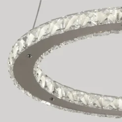 Atlanta LED Single Tier Ceiling Pendant Light - Chrome 10 Atlanta LED Single Tier Ceiling Pendant Light - Chrome -Chic Lighting Store 13445413 1524976242138098