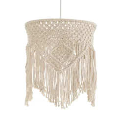 Macrame 35cm Easy Fit Light Shade -Chic Lighting Store 13453781 1254915323635193