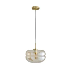 Fleur Glass Pendant - Champagne 8 Fleur Glass Pendant - Champagne -Chic Lighting Store 13453789 1244915323423774