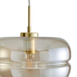 Fleur Glass Pendant - Champagne 9 Fleur Glass Pendant - Champagne -Chic Lighting Store 13453789 1324915323452316