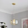 Fleur Glass Pendant - Champagne 2 Fleur Glass Pendant - Champagne -Chic Lighting Store 13453789 2074915323391665