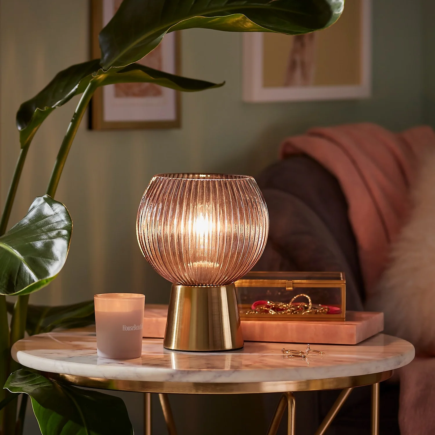 Naomi Table Lamp - Grey 3 Naomi Table Lamp - Grey