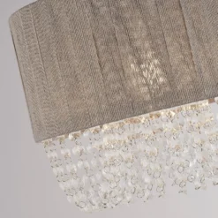 Bellano Easy Fit Lamp Shade - Grey 9 Bellano Easy Fit Lamp Shade - Grey -Chic Lighting Store 13525825 4884976242179417